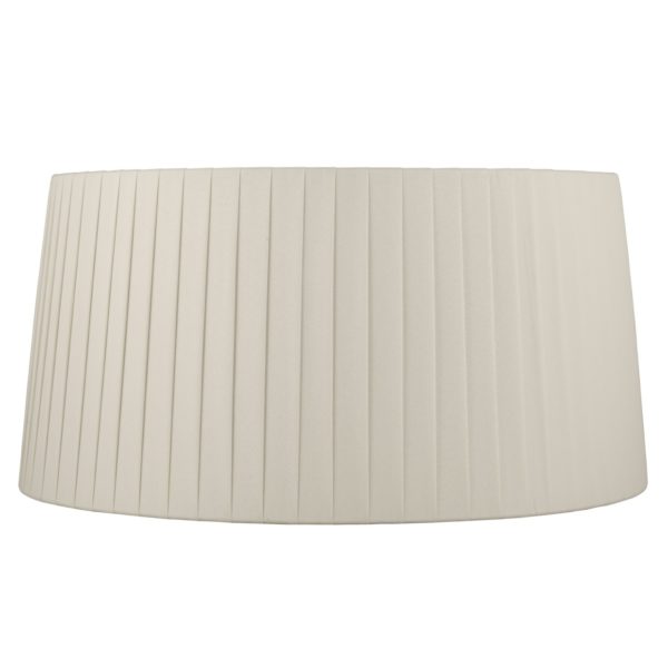 PANTALLA CONO PLISADA BEIG E-27 40 COGIDA SUPERIOR