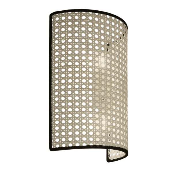 APLIQUE 2L DAFNE NATURAL 2 X 60W E-27
