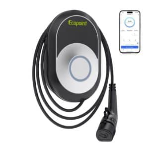 CARREGADOR DE PAREDE (WALLBOX) EV AC C/5M CABO – WIFI 22kW 32A 400V