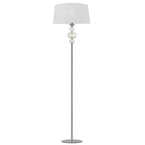 PIE SALON EVA CROMO 1 X 40W E-27 - XP057/40