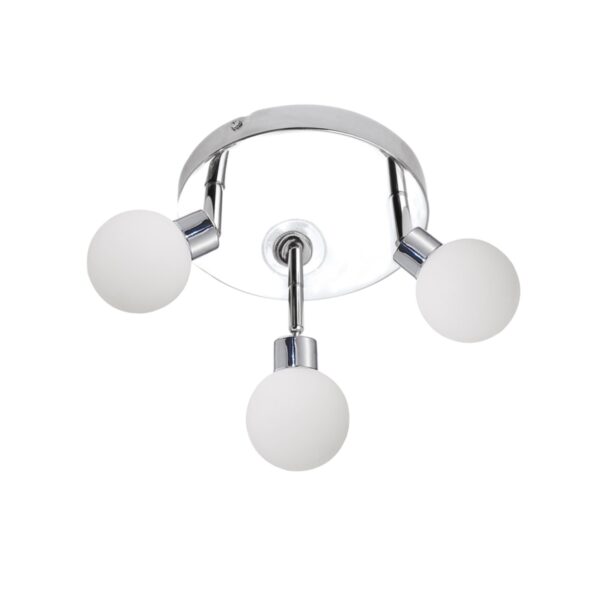 PLAFON 3L BALL CROMO 3 X G-9
