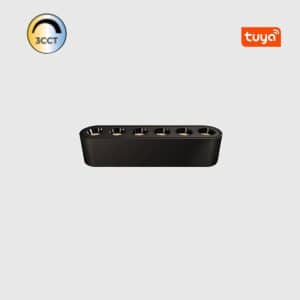 PROJ. LINEAR 6W 3CCT P/CALHA MAGNÉTICA PRETO