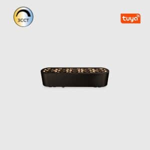 PROJ. LINEAR 6W 3CCT P/CALHA MAGNÉTICA PRETO