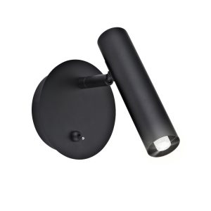 APLIQUE OSMA NEGRO 1 X 28W G-9