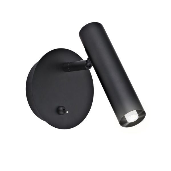 APLIQUE OSMA NEGRO 1 X 28W G-9