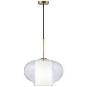 COLGANTE 1L RANIA TRANSPARENTE 1 X 60W E-27