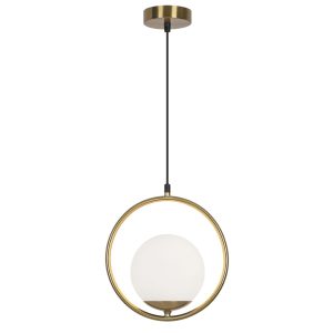 COLGANTE ODIL LATÓN  1 X 40W E-14