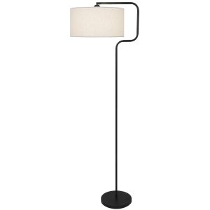 PIE SALON OLFO NEGRO  1 X 60W E-27