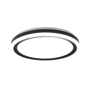 PLAFON LED KAI NEGRO 40CM LED 48W 3000/4000/6000K