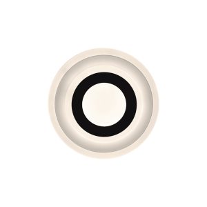 PLAFON LED TRANI BLANCO/NEGRO LED 18W 1450LM 2000K 20