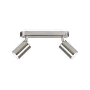 REGLETA 2L ANDY NIQUEL SATINAD 2 X 50W GU-10