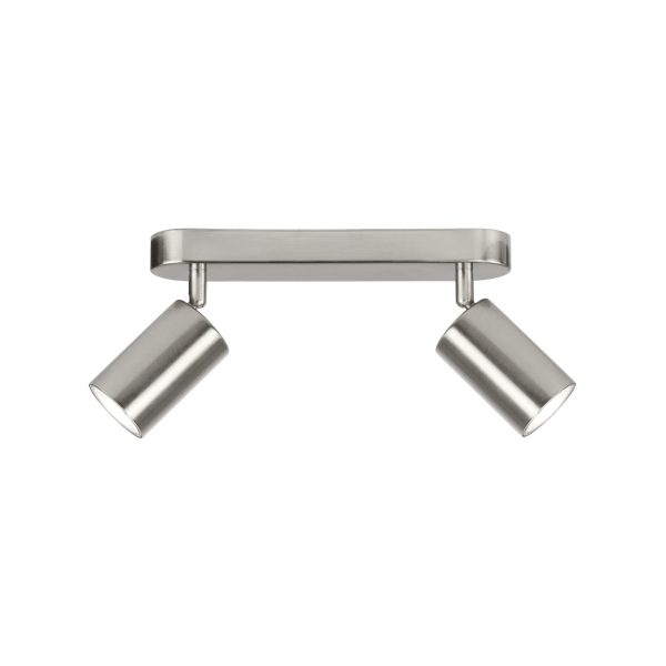 REGLETA 2L ANDY NIQUEL SATINAD 2 X 50W GU-10