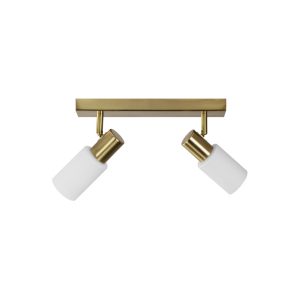 REGLETA 2L SAMBA LATÓN 2 X 40W E-14