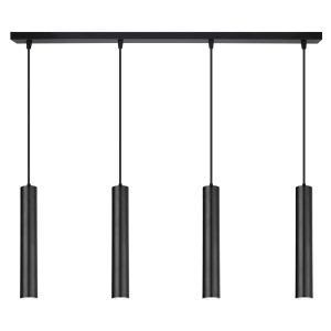REGLETA 4L. ANTIA NEGRO 4 X 40W GU-10
