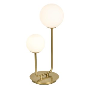 SOBREMESA 2L COSMICA LATÓN 2 X 28W G-9