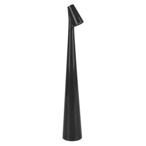 SOBREMESA BELICE NEGRO LED - BATERIA RECARGABLE