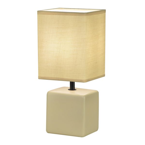 SOBREMESA GLEN AMARILLO 1 X 40W E-14