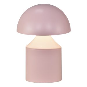 SOBREMESA NOMO ROSA LED - BATERIA RECARGABLE