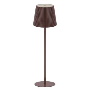 SOBREMESA-PIE SUNSET MARRON LED 5W - BATERIA RECARGABLE