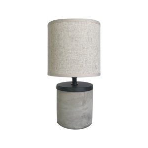 SOBREMESA TIROL CEMENTO GRIS 1 X 40W E-14