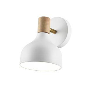 APLIQUE ARGAN BLANCO-MADERA 1 X 40W E-14
