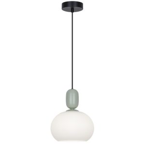 COLGANTE MINT VERDE 1 X 60W E-27