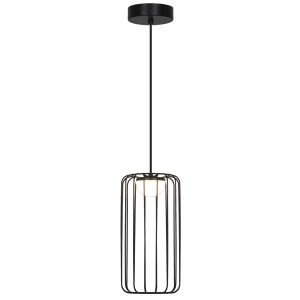 COLGANTE PITT NEGRO LED 5W 200LM 3000K