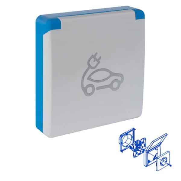 TOMADA ENC. 2P+T CARREGAMENTO VE   IP44 81132