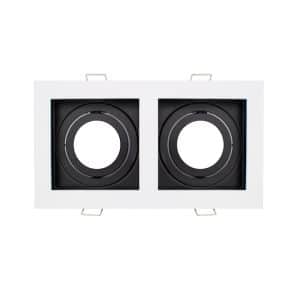 ARO DUPLO BASCULANTE BRANCO / PRETO