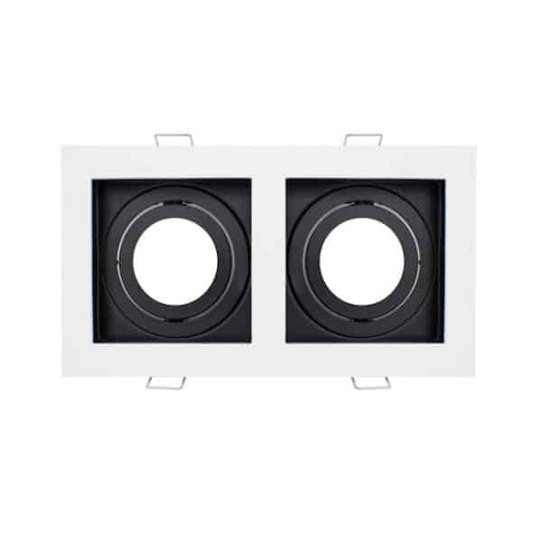 ARO DUPLO BASCULANTE BRANCO / PRETO