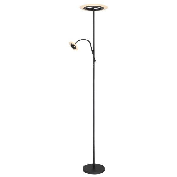 PIE SALON BISTROT NEGRO LED 30W+5W / 3000+500LM 4000K