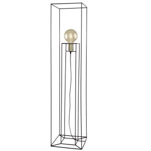 PIE SALON KENDI NEGRO-BRASS 1 X 60W E-27