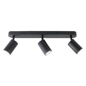 REGLETA 3L ANDY NEGRO 3 X 50W GU-10