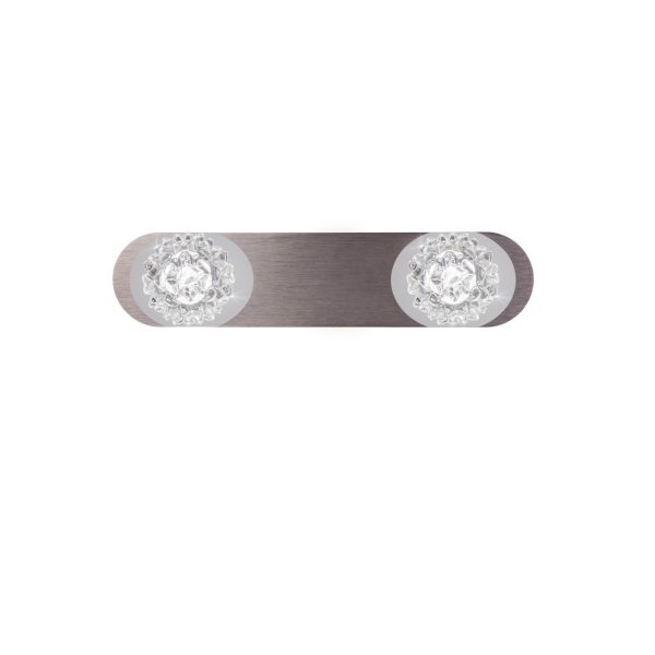 REGLETA "ROSE" 2L ALUM.MARRON 4000K 12W 1140LM