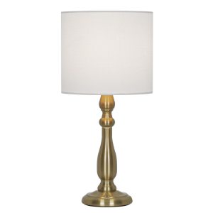 SOBREMESA GABÓN CUERO 1 X 60W E-27