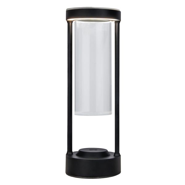 SOBREMESA HABANA NEGRO LED 2W - BATERIA RECARGABLE