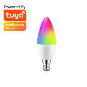 LÂMPADA LED SMART E14 5W RGB+CCT