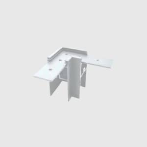 CURVA PARA CALHA MAGNÉTICA DE SUSPENSÃO BRANCO