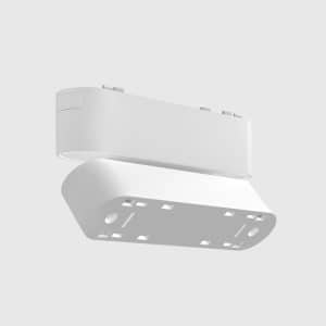 ADAPTADOR 90º P/PROJ. LINEAR 6W DE CALHA MAGNÉTICA BRANCO