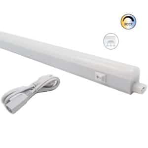 ARMADURA LED 3CCT 12W (90cm) 1200lm C/INT.