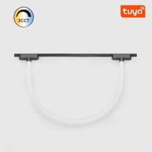 TUBO NEON 18W 3CCT P/CALHA MAGNÉTICA PRETO