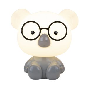 SOBREMESA MASKOTA KOALA GRIS LED 3W 55-65LM 3000K