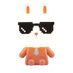 SOBREMESA MASKOTA PERRITO ROJO LED 3W 55-65LM 3200K