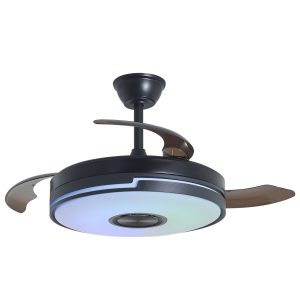 VENTILADOR AURON NEGRO 50CMS 3 PALAS