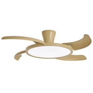 VENTILADOR QATAR MADERA 50 CM 3 PALAS