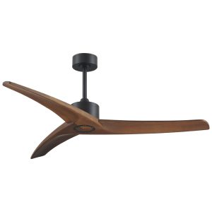 VENTILADOR CANCUN NEGRO-MADER 132CMS IP-44 3 PALAS