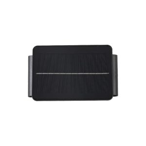 APLIQUE SOLAR SOLIER NEGRO LED 6w