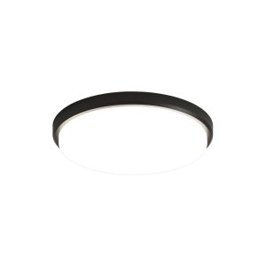 PLAFON NESTA Ø23CM NEGRO